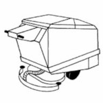 Manual 320XP Battery Scrubber